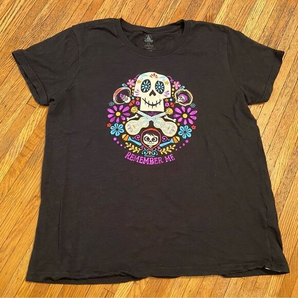 Disney Coco black short sleeve tee shirt - Picture 1 of 2